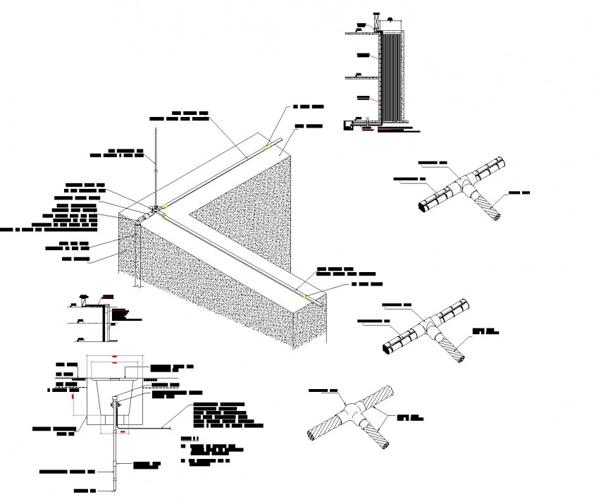 isometric drawing pipe line