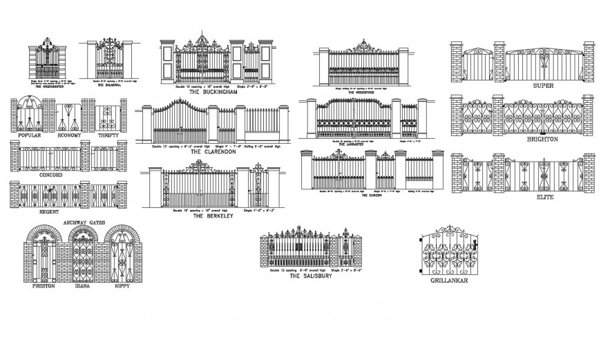 gate blocks