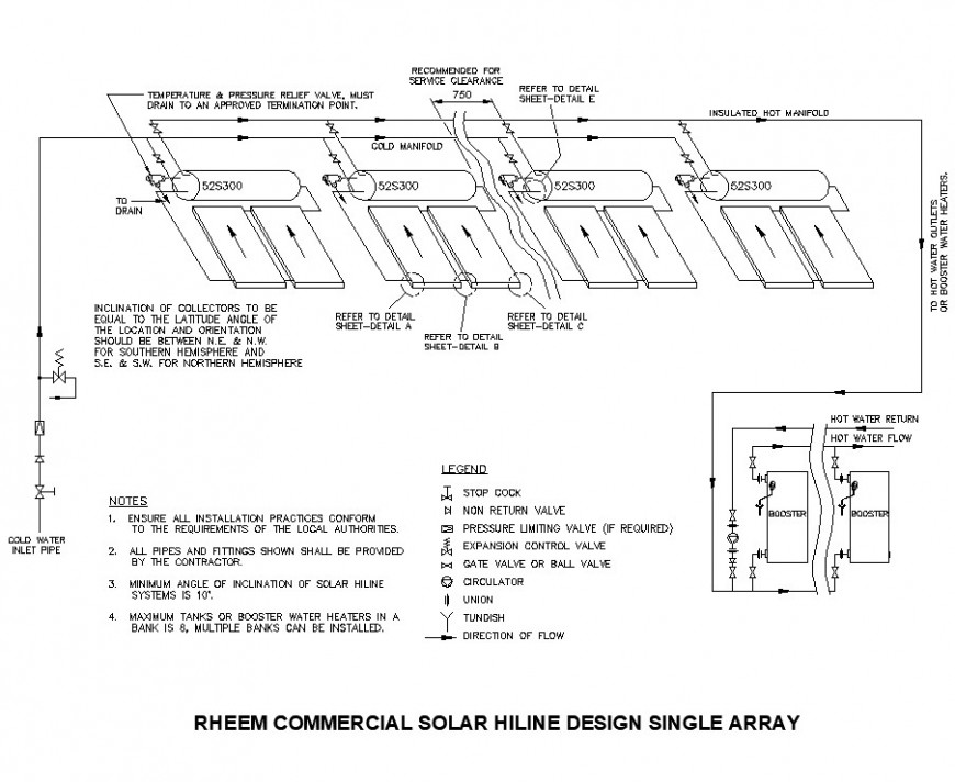 Photovoltaic panel detail drawing in autocad - Cadbull