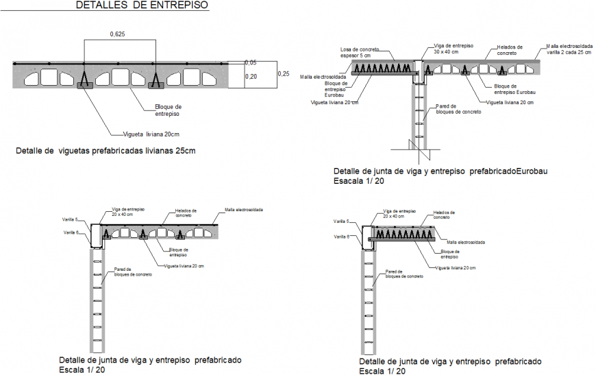 Prefabricated mezzanine section plan layout file - Cadbull