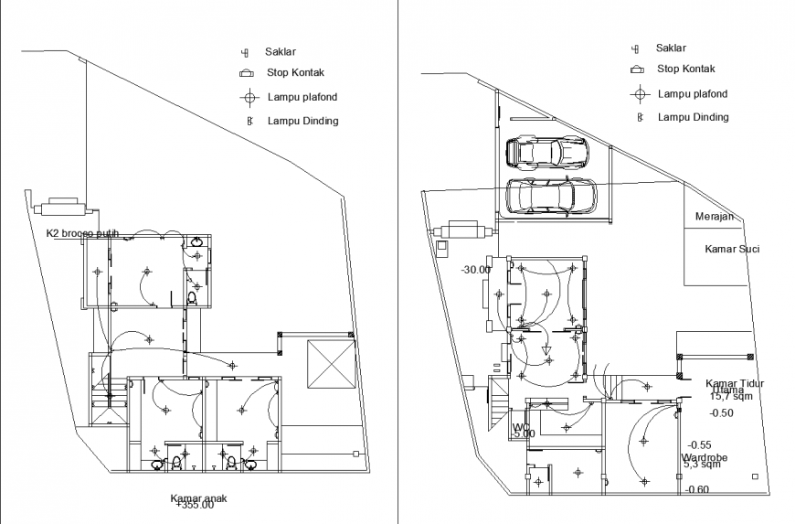 Raw House Detail Electric Drawing In Dwg File Cadbull