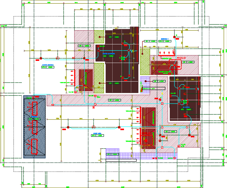 Reflected Ceiling Plan Dwg File Cadbull