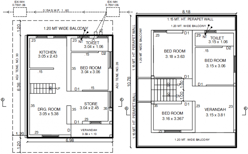 tenement-house-floor-distribution-plan-cad-drawing-details-dwg-file-cadbull